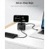 Baseus MagPro Series II 7-in-1 USB-C Hub with 15W Qi2 Wireless Charger, 4K@60Hz HDMI, 100W PD, 10Gbps Ports, SD Card Reader – Black